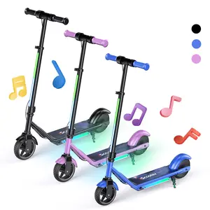 【Fall Freshness Sale】 Electric Scooter for Kids, 3 Speed Modes, 150W Motor, Wide Desk,LED Display & Magnetic Charging, 3-Level Height Adjustment Kids Electric Scooter for Kids 6-12