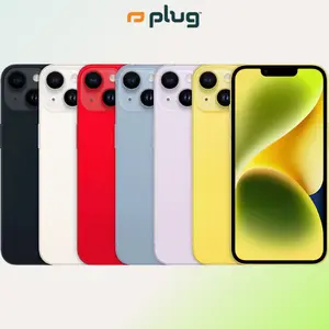 Refurbished iPhone 14 Plus (Unlocked) - Acceptable Condition with 1-Year Warranty by Plug