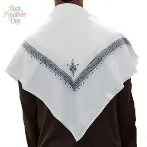 Arab Men's Headscarf — Yemen, Saudi Arabia, Oman Style — Printed Headwrap, Square Scarf, Shawl