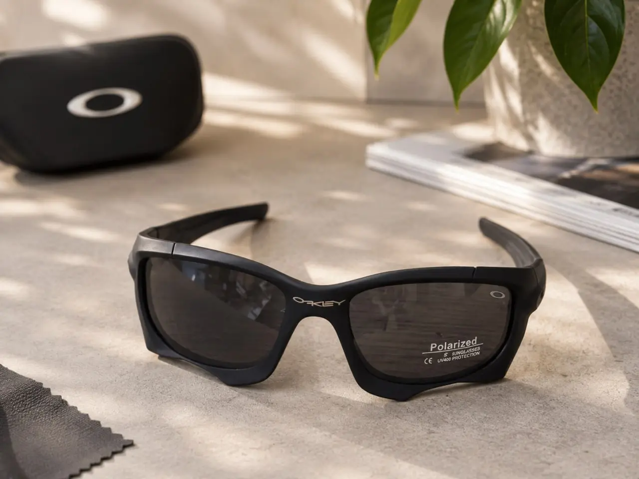 Oakley Sport Sunglasses Square Frame Polarized Mirror Lens UV400 Outdoor Shades for Men Women