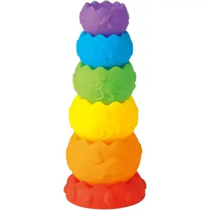Baby Educational Sensory Ball Toy for Toddlers 1-3 Years, Preschool Stacking Blocks Montessori Toys for Babies Gifts 1 2 3 Years Old