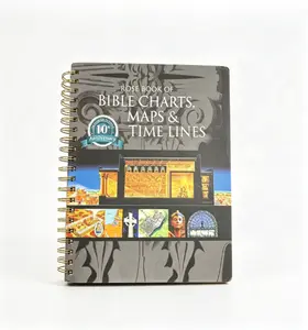 Rose Book of Bible Charts Maps & Time Lines, 10th Anniversary Edition, Spiral-Bound Bible Study Guide, Christian Educational Reference Book, Religious History Timeline, Scripture Visual Aids, Church & Sunday School Resource, Faith Devotional Tool