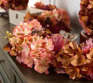 Cozy Cottage by Liz Marie Harvest 72" Hydrangea Garland