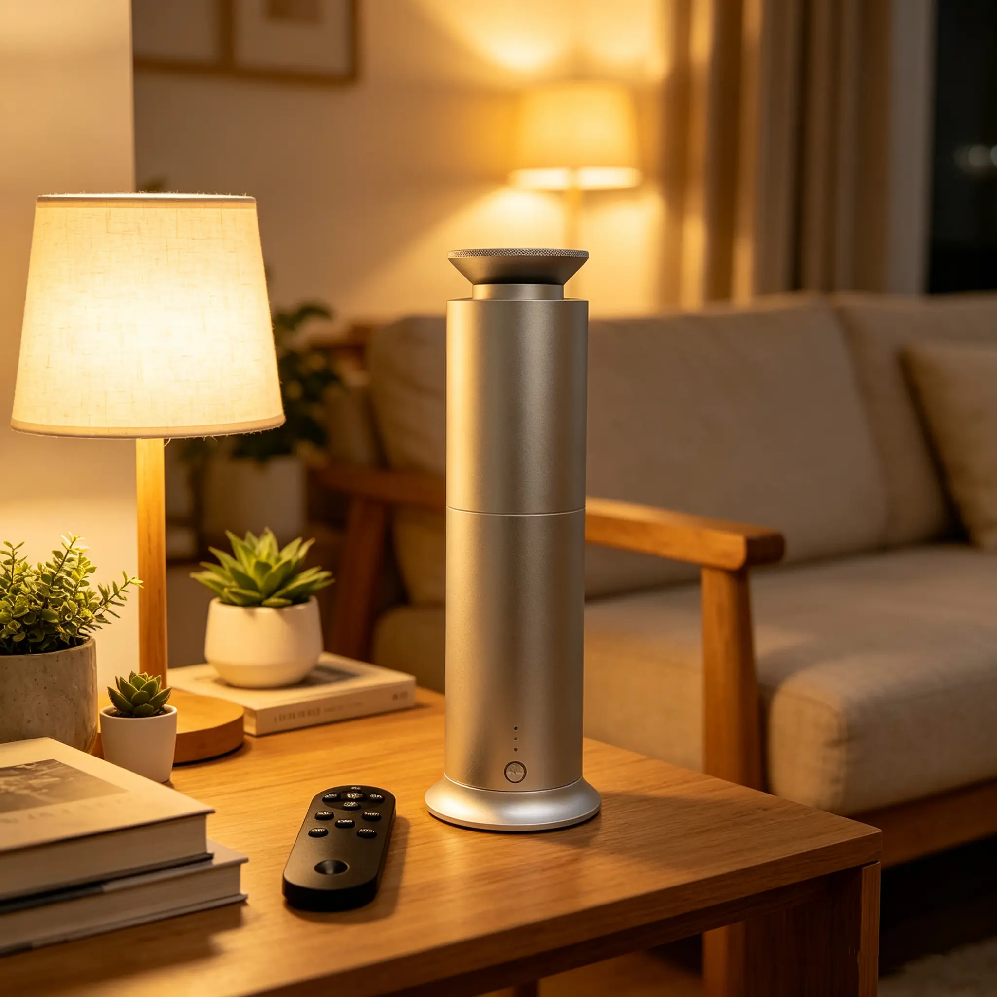 Cordless Diffuser 30H Runtime Modern Home Aromatherapy Diffuser Elegant Design Fragrance Mist Gift Idea