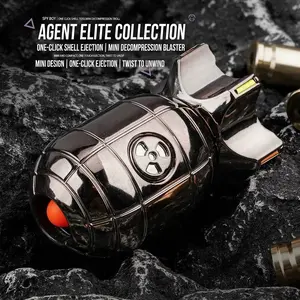 Agent Boy Atomic Bomb Model Toy Gun, Alloy Missile Launcher, Stress Relief Gyroscope, Nuclear Bomb Kids Toy, Fun Educational Gift, Stress Relief Fidget, Sensory Stress Reliever, Stress Relief Tools
