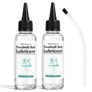 Treadmill Lubricant for Belt 250ml (8.5oz),1000cs 100% Silicone Oil with Leak-Proof Precision Screw Cap & 7.8" Reach Tube – Easy-Squeeze Walking Pad Oil for All Brands Treadmill