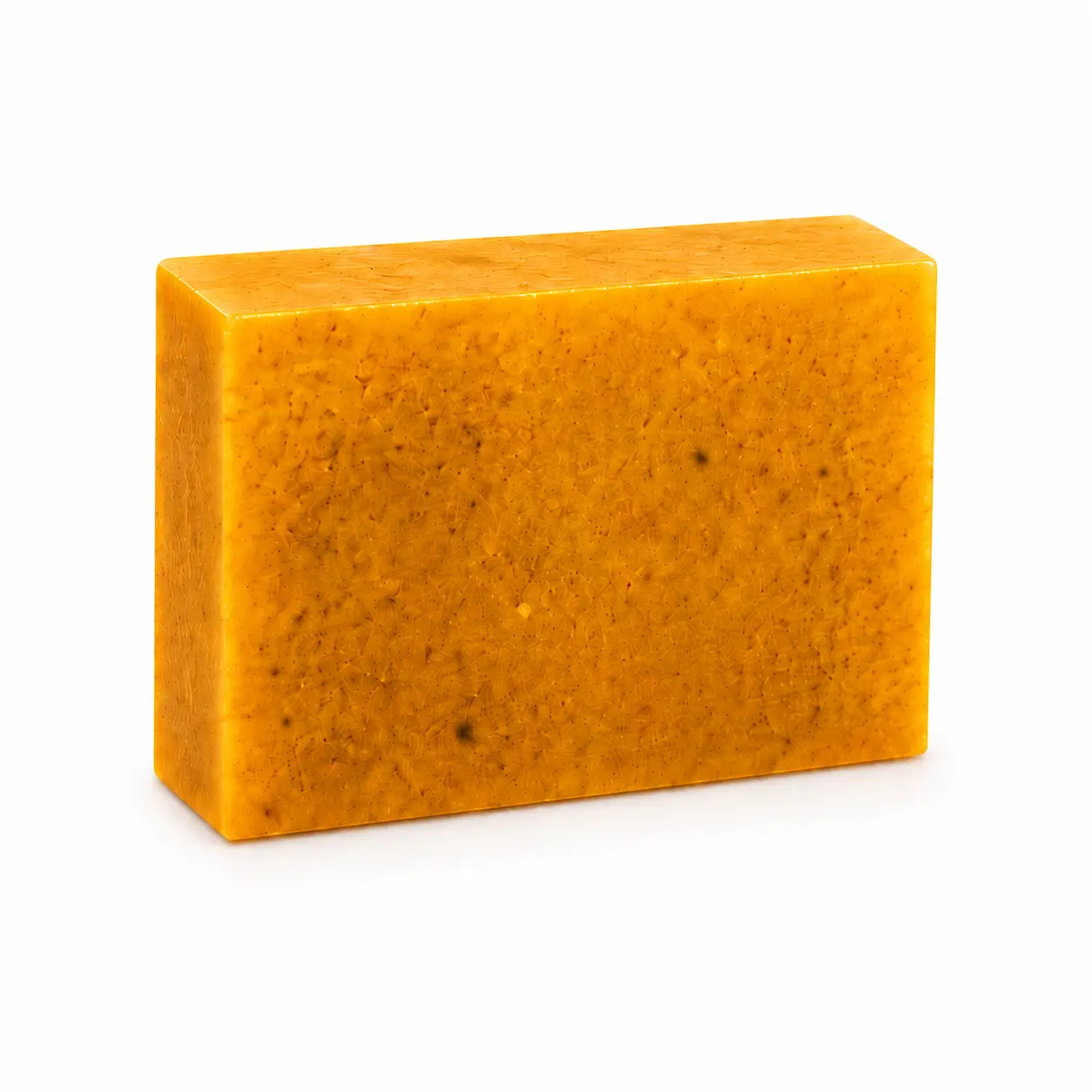 Lemon Turmeric Kojic Acid Bar-Shaped Brightening Soap (100g) with Soap Bag - Gentle Daily Body Care Cleanser for Face & Body, Moisturizing Exfoliating Formula，African net sponge