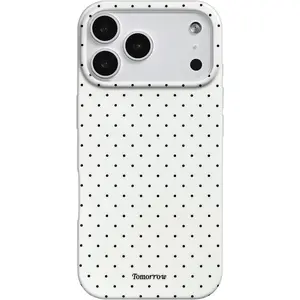 Compatible for Phone  Case with Cute Fashion Polka Dot Aesthetics Design Simple Cases for Soft TPU Slim Protection Cover-White Military Grade Rotating Camera MagSafe Monkey foldable Hunting Camouflage Tough iPhone Wireless Charging junk pouch