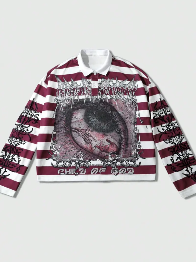 Y2k polo - TikTok Shop