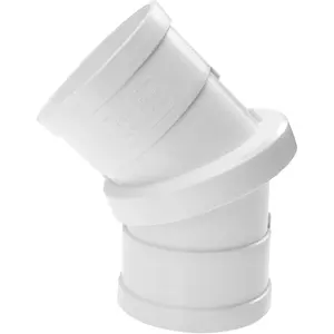 360-degree Rotating Pvc Elbow Fitting Flexible Pipe Coupling for Drainage Water Pipe Joint Adjustable Angle fathersdaygift