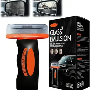 Professional Oil Film Remover Car Windshield Cleaner, Automotive Glass Maintenance Solution, Effective Oil Removal Agent, Degreaser Cleaner