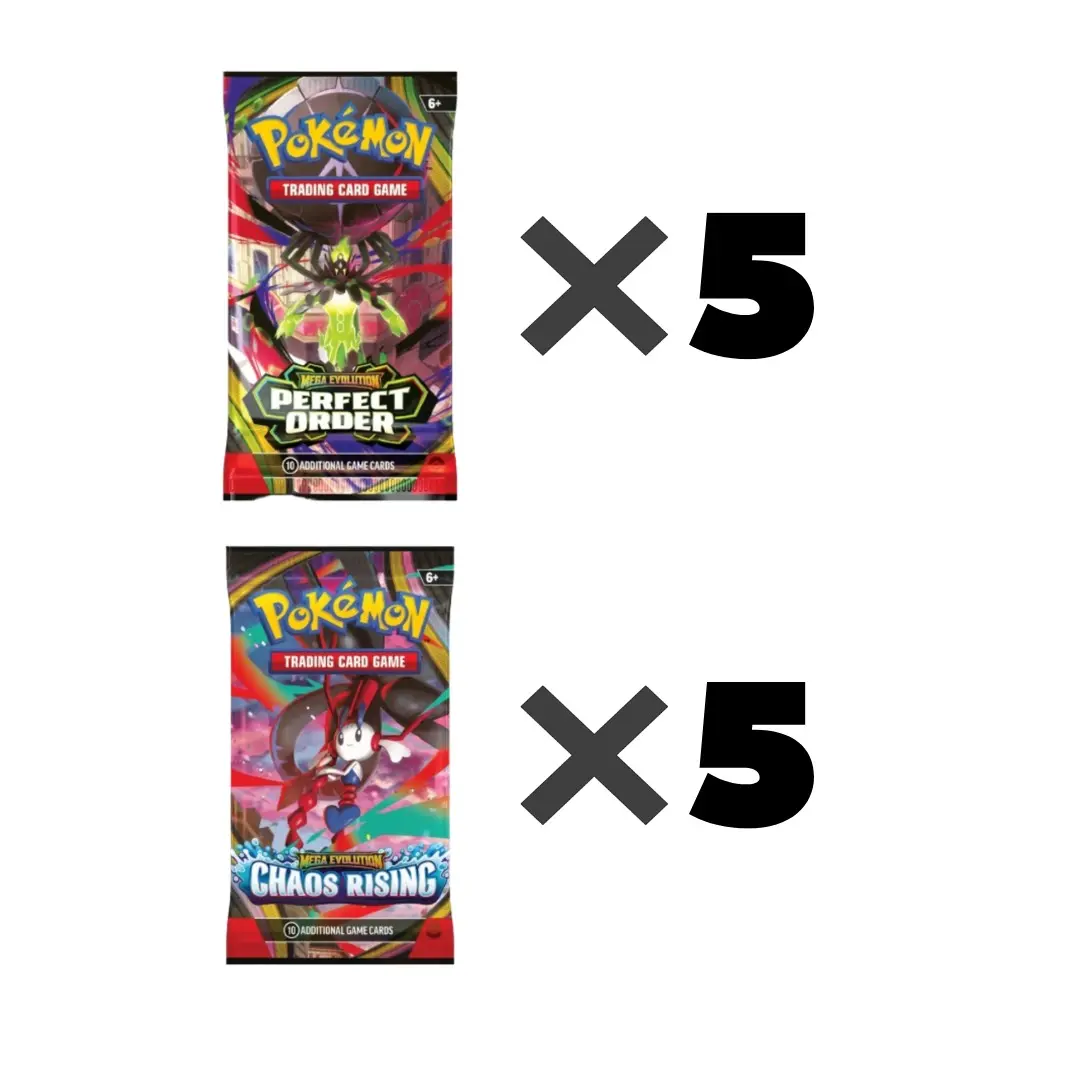 Chaos Rising/Perfect Order: 10 Pack Combo - Live Rips Only