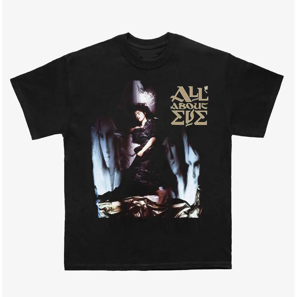 All About Eve Gothic Rock T-Shirt, Alternative Rock Graphic Tee, Post-Punk Streetwear Shirt for Music Fans