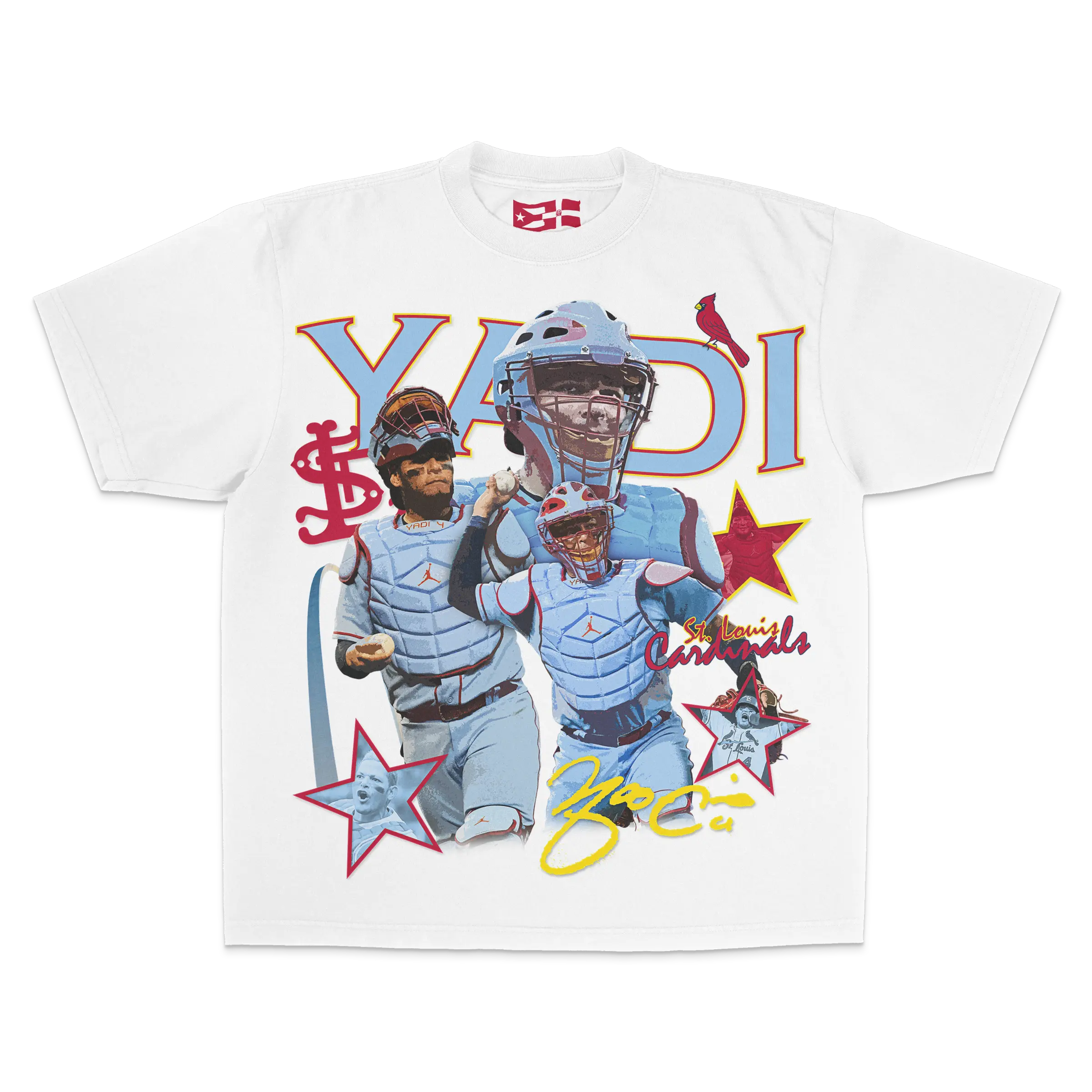 Yadier Molina Vintage T-Shirt, Baseball Cotton T-Shirt