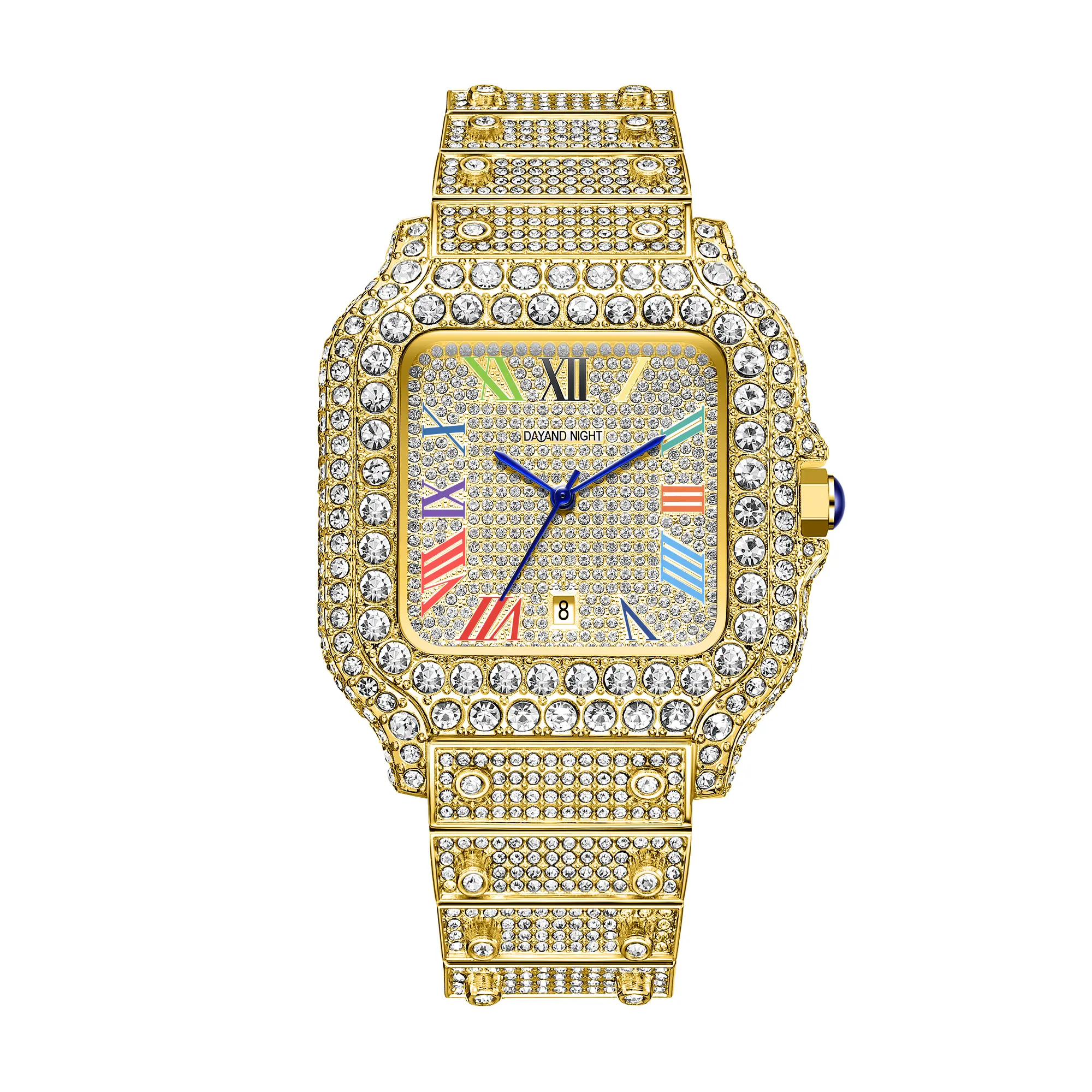 2026 Luxury Iced Out Watch for Men & Women | Unisex Full Diamond Quartz Watch | Super Shiny Gift for Business Events, Banquets, Valentine’s Day, Anniversaries and Christmas 2026 Luxury Iced Out Watch for Men & Women | Unisex Full Diamond Quartz Watch | Super Shiny Gift for Business Events, Banquets, Valentine’s Day, Anniversaries and Christmas