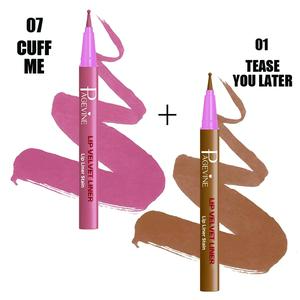 2-Pack Lip Liner, Lip Liner Set 24-Hour Waterproof Sweatproof Smudge-Proof, Precisely Outlines Long-Lasting Lip Liner Staining, Pigmented, Lightweight, Transfer-Resistant, All-Day Makeup Hold, No Fade, Quick Commute Makeup Tool.