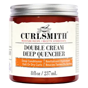 Curlsmith  Double Hair Cream Deep Conditioner Vanilla Orange Solid Bar Mini Anti-Frizz Styling Brown Super Elastic Bands Heat Spray for Perfect Day dippity gel curls davines salt extreme