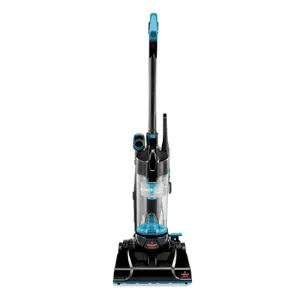 BISSELL PowerForce Compact, Bagless, Upright Vacuum, Lightweight, Powerful Suction, High Reach Wand, Hard Floor and Carpet, 2112, Blue & Black