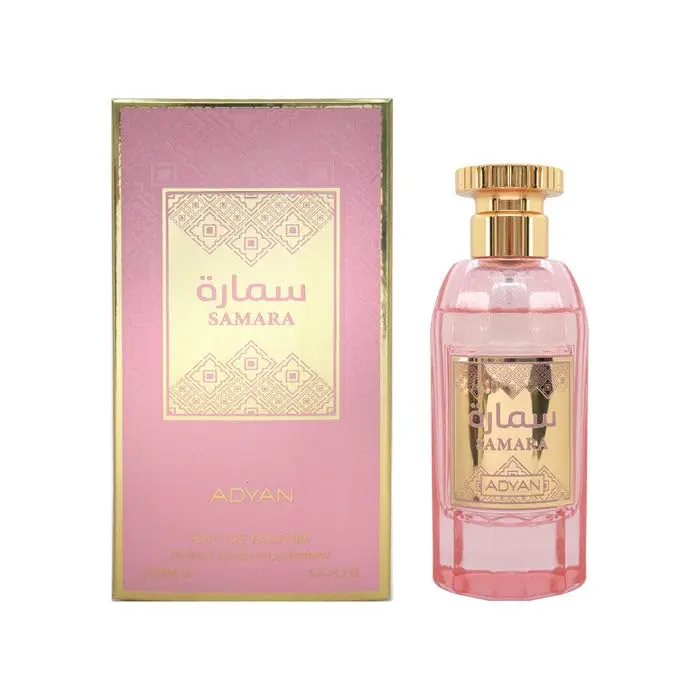 Adyan Samara Eau De Parfum for Women 100Ml 3.4Oz Original Dubai Fragrance with Jasmine Lemon & Blood Orange Notes Arabian Perfume