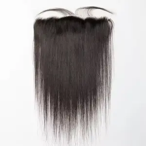 13x4 Straight/body wave/loose curl Burmese Remy Human Hair HD Lace Frontal with Natural Hairline