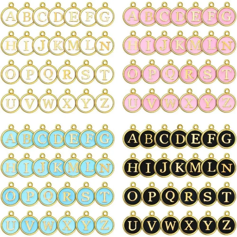 104 Pieces Alphabet Charms - DIY Jewelry Creation Tools for Initial Charms, Letter Charms, and Jewelry Making - Perfect for Bracelets and Necklaces summerwins