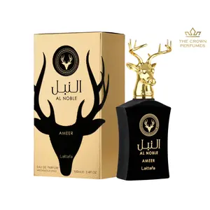 Lattafa Al Noble Ameer Eau de Parfum for Men 3.4 oz (100ml) – Rich & Sophisticated Fragrance