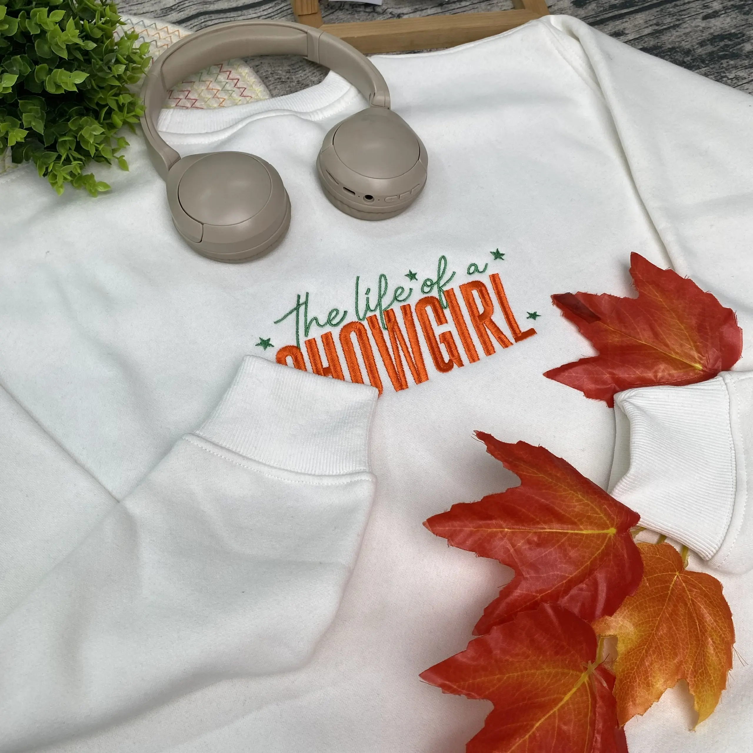 Quote Embroidered Tshirt Sweatshirt Hoodie 431725
