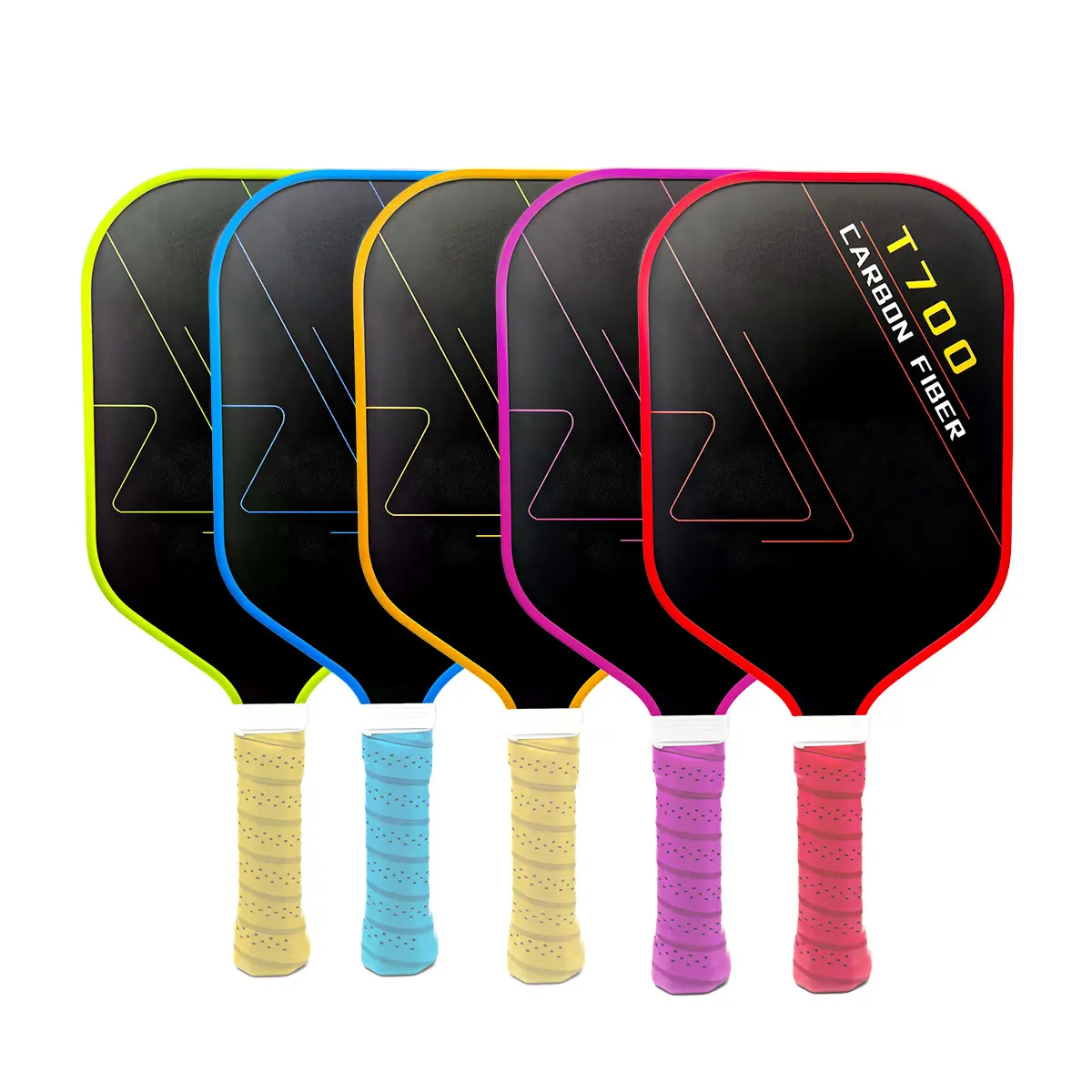 Peak Racket Carbon Fiber Ultra Light Outdoor Sports T700 Competition Pickleball Sporting Goods