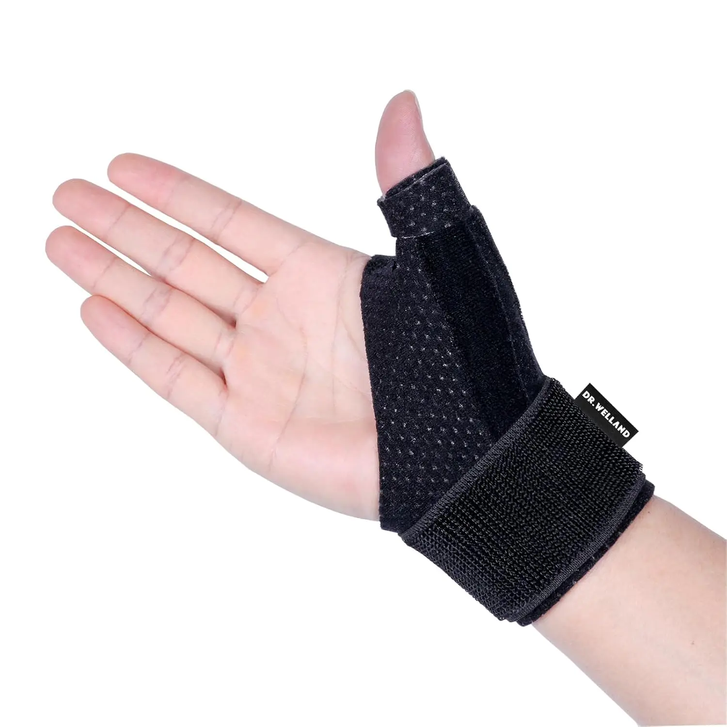 DRwelland Reversible Thumb & Wrist Stabilizer splint for BlackBerry Thumb, Trigger Finger, Pain Relief, Arthritis, Tendonitis, Sprained and Carpal Tunnel Supporting, Lightweight and Breathable S\/M