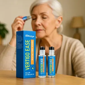 South Moon Vertigo Ease Roller, 10ml - Relieve Dizziness & Motion Sickness for Travel, Calm Nerves & Soothe Sensations