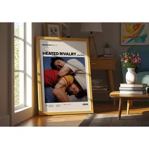 [SALE UP TO 50% + FREE SHIP] Heated Rivalry Poster  Connor Storrie – Hudson Williams – Hockey Series Wall Art