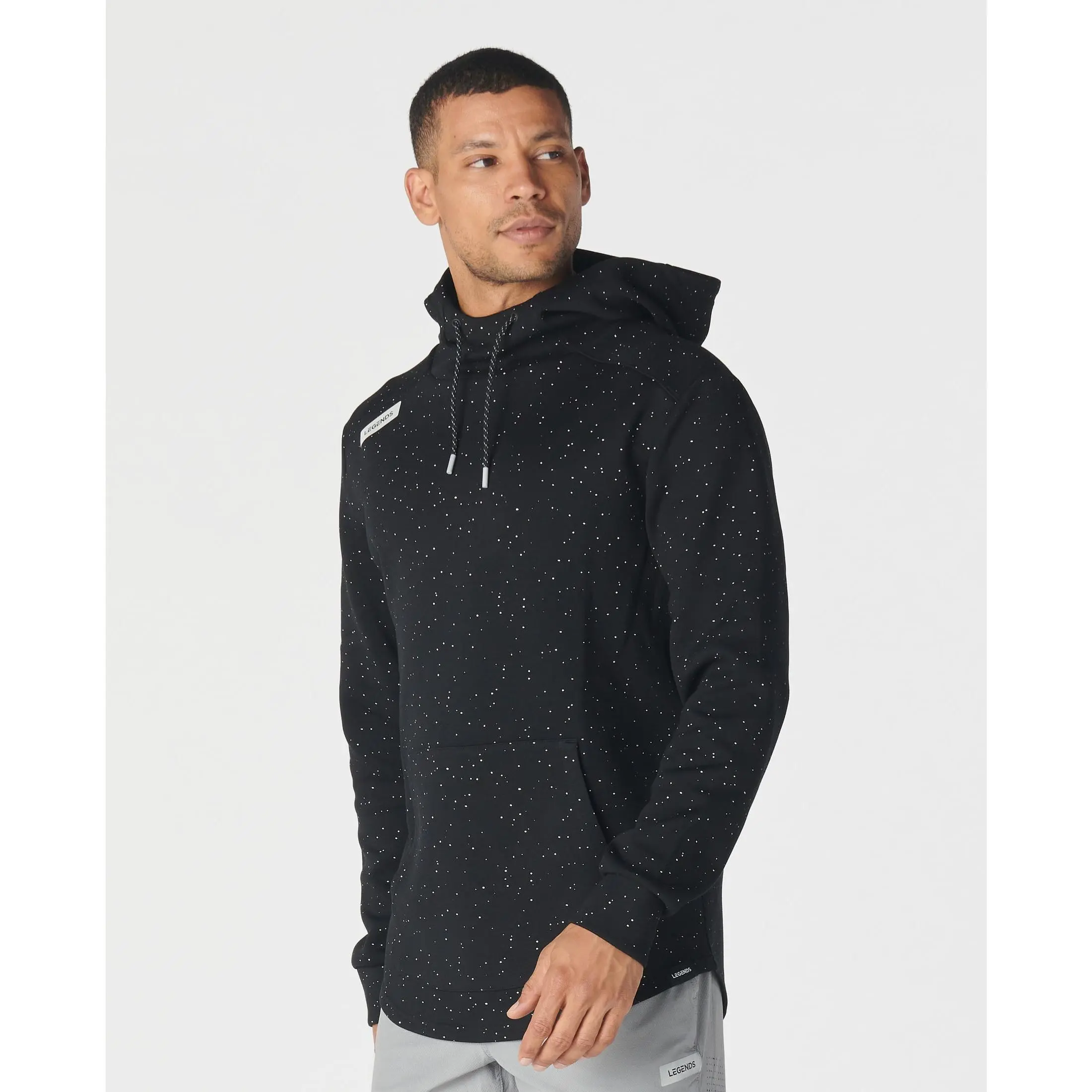 Hawthorne Tech Hoodie Black , Small