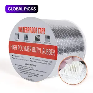 Butyl Strong Adhesive Waterproof Anti-Leak Sealing Tape, Aluminum Foil Tape, Window, Glass and EPDM Roof Leak Patching Tape, Boat and Pipe Sealing Tape #GLOBAL PICKS