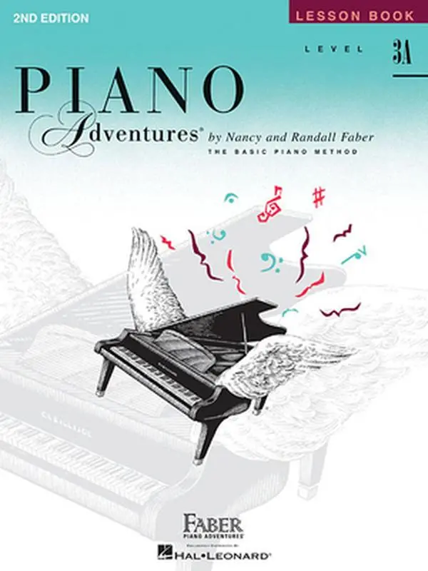 USED Book - Piano Adventures - Lesson Book - Level 3a (Paperback) - english