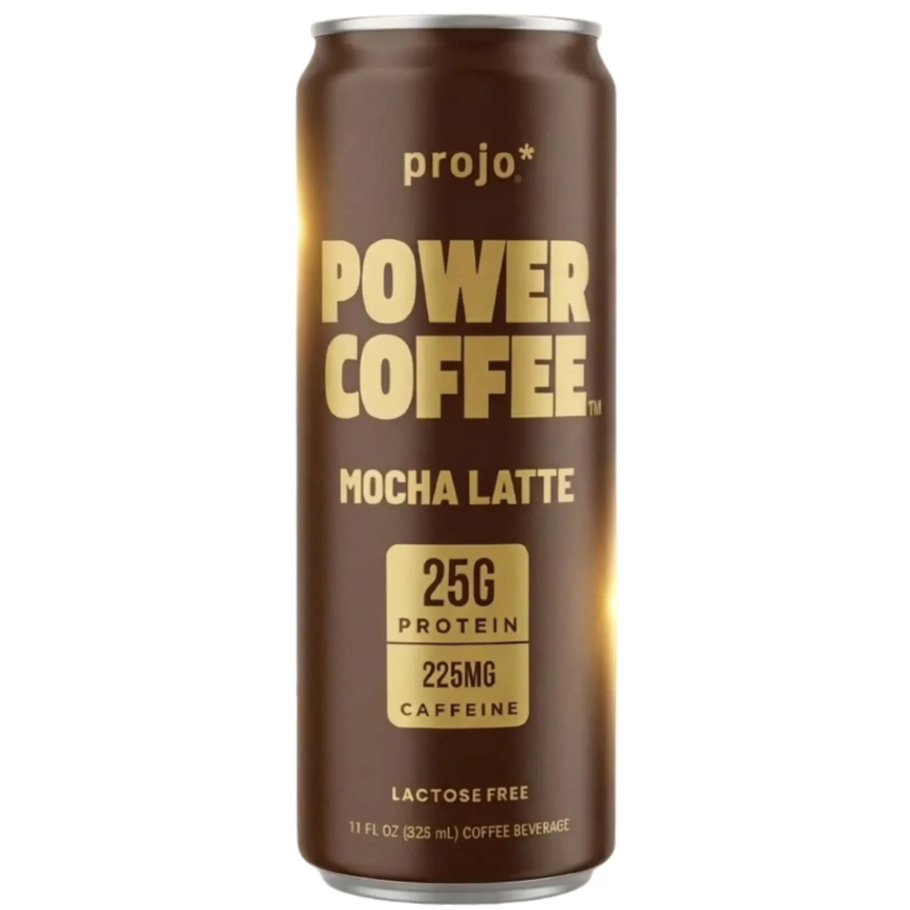 Projo Ready to Drink Power Coffee with Collagen – 25g Protein, 225mg Caffeine | High-Protein Energy Drink for Focus, Skin & Fitness – 4 Pack