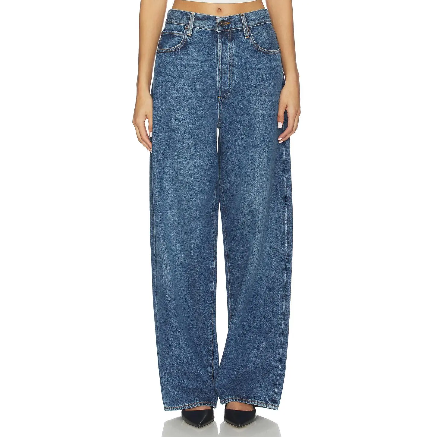 FRAME X Amelia Gray The Detour Jeans in Gear