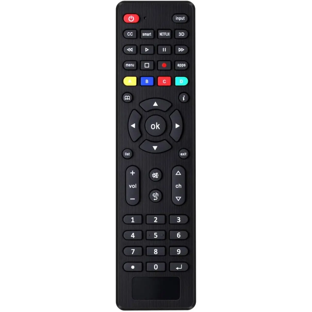 Universal TV Remote for , TCL, , Vizio, , , , Sanyo, Insignia, Toshiba and Other Brands LCD LED 3D HDTV  TV Remote Control