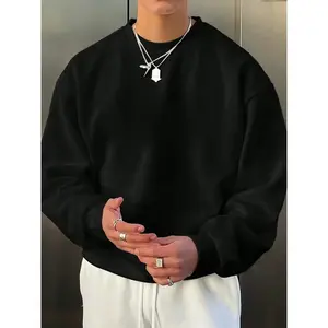 Men's Autumn Winter Casual Fitted Graphic Car Print Pullover Sweater, Soft Comfortable Fabric, Suitable for Daily & Outdoor Wear