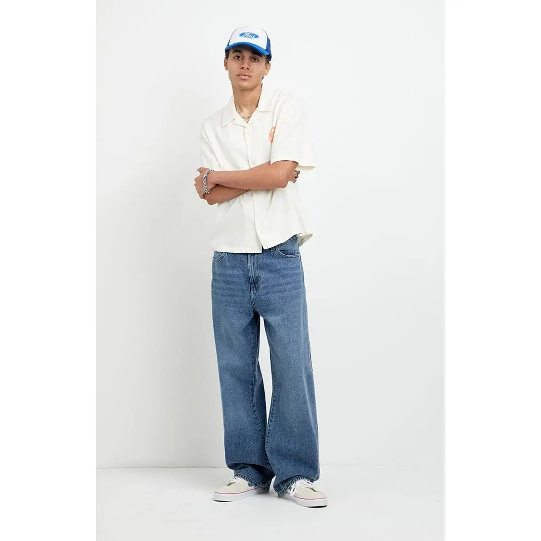 Pacsun Men's Dylan Baggy Jeans Medium Blue