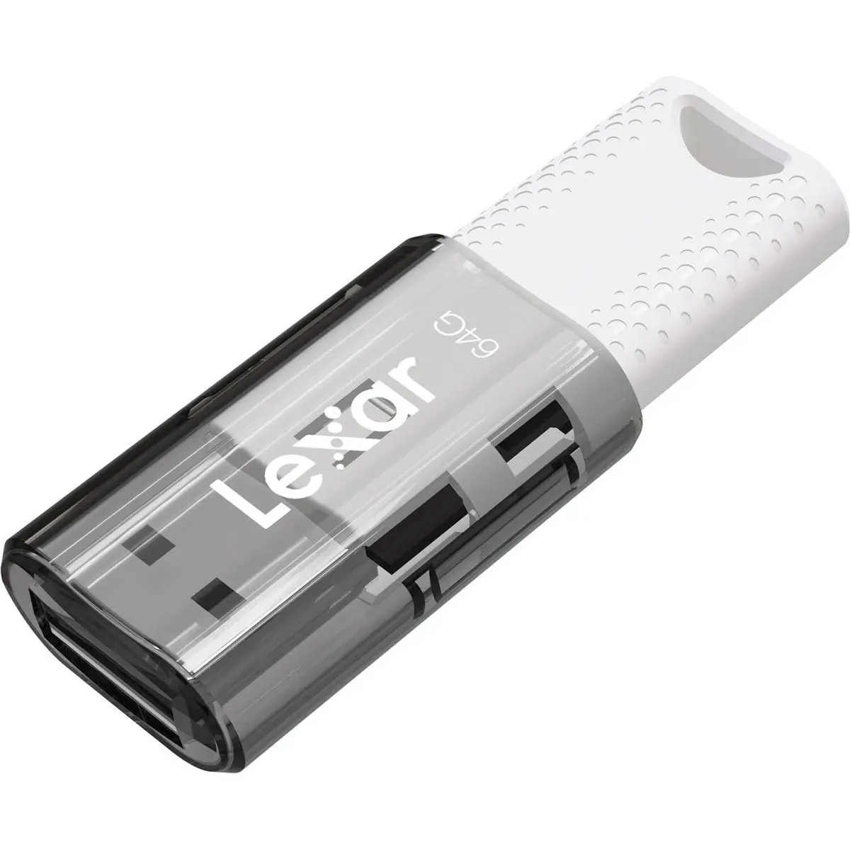 Lexar JumpDrive S60 64GB USB 2.0 Flash Drive, Black Cover