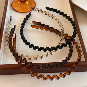 Women's Elegant Geometric Design Headband, Minimalist Headband for Women & Girls, Fashion Hair Accessories for Party, Daily Clothing Decor