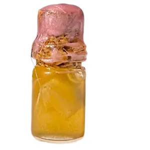 Glass honey jar spell