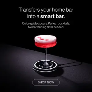 Barsys Smart Coaster 2.0 Cocktail Machine - Automated Cocktail Maker for Home Bars with Interactive Lighting, No Guesswork & Effortless Drink Making. Coaster Only**