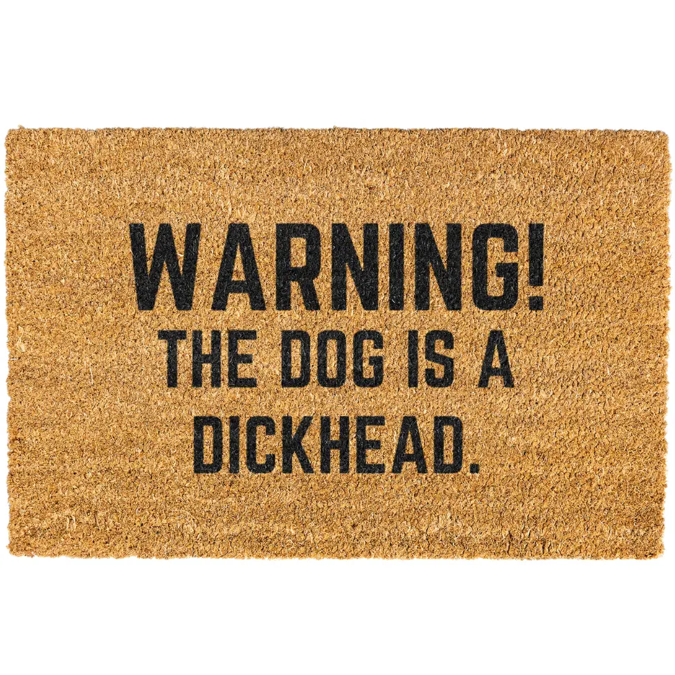 Warning doormat, Funny Dog Doormat, Funny Cat Doormat Warning doormat, Funny Dog Doormat, Funny Cat Doormat