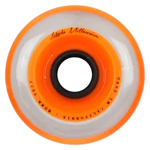 Labeda Roller Hockey Wheels - Millennium Gripper 80mm 76A Orange (Single)