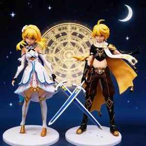 Beautiful Original Game Figure Model Bookshelf, Collectible Role Toy, Anime Fan Ideal Holiday Gift, Birthday Present, Collectible Figures, Collectible Figurines