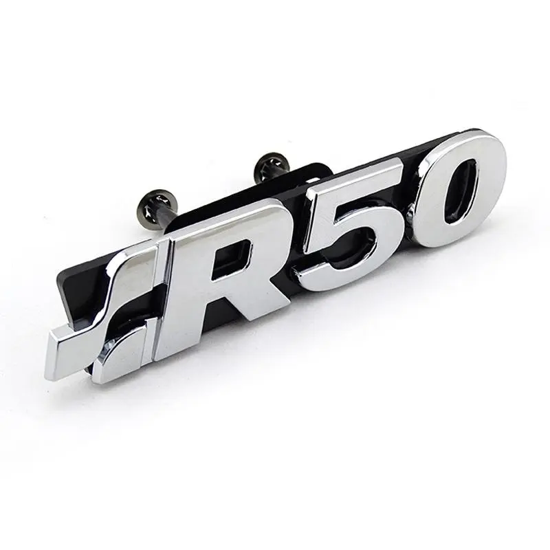 Brand New Chrome Car Sticker 3D Lettering Front Grill Outlet Logos R50