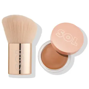 ColourPop SOL Face & Body Bronzing Balm SOL - Brush Bundle