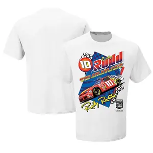 Vintage Shirt Ricky Rudd Checkered Flag Sports White NASCAR 2025 Hall of Fame Inductee Unisex All Sizes S - 5XL Cotton Fabric