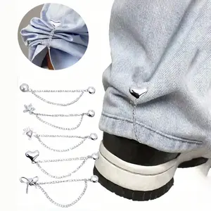 Adjustable Magnetic Pants Clips and Sleeve Clips, Detachable Hem Clip, Suitable for Pants and T-Shirts, Strong Magnetic Clasp